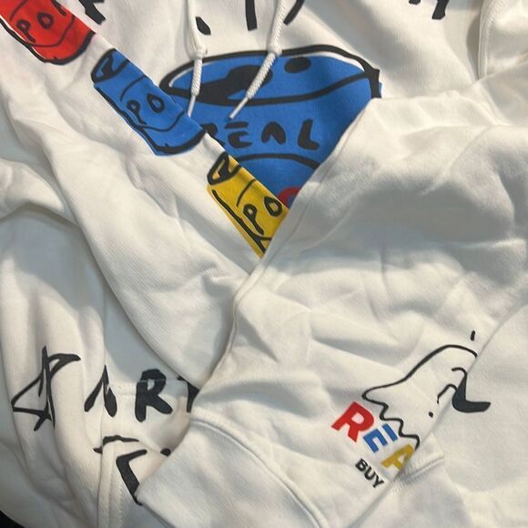 Real‎ Buy Trevor Trouble Andrews “Guccighost” Artificial Hoodie-NWT - Picture 3 of 5